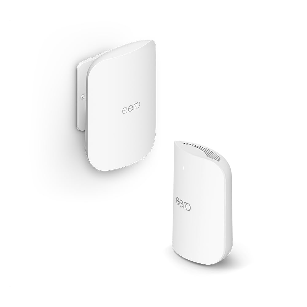 Amazon eero Pro 7 (1-pack) with Amazon eero Outdoor 7 (1-pack) mesh wifi system