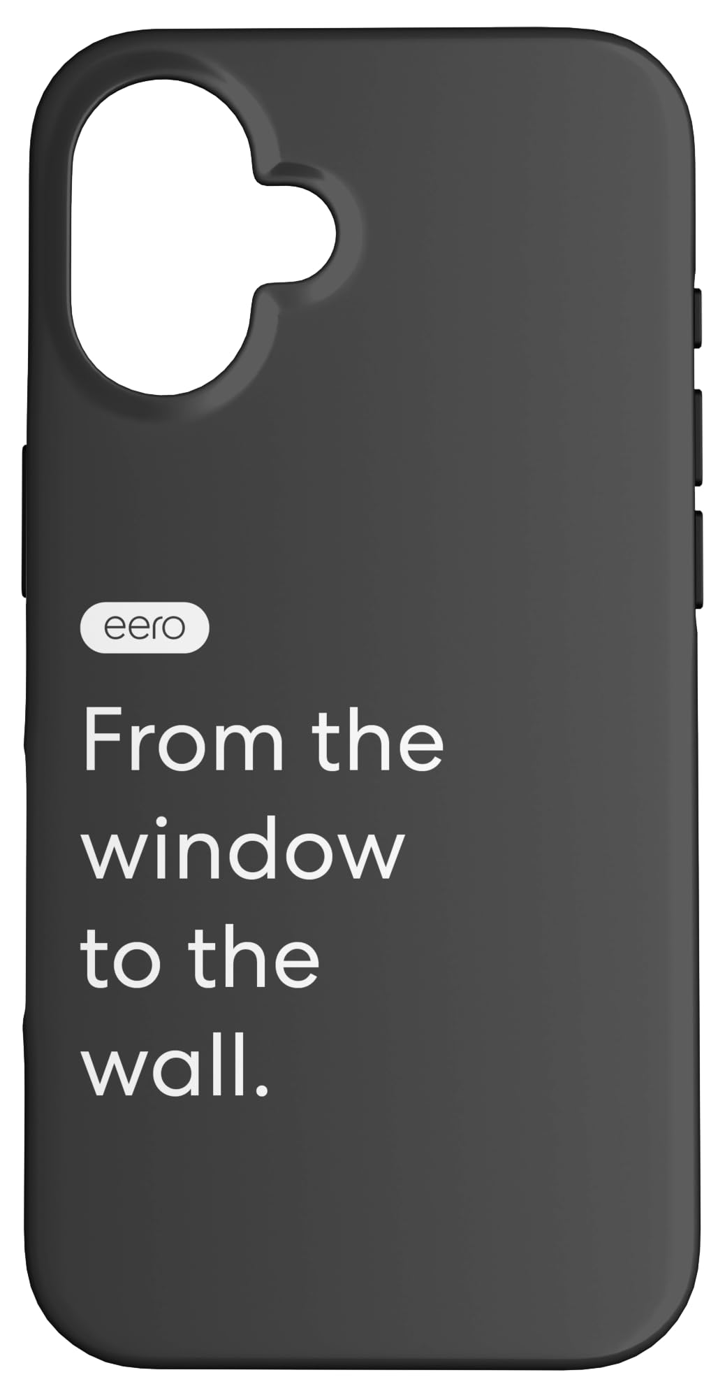 eero Essentials from The Window to The Wall. Case for iPhone 16