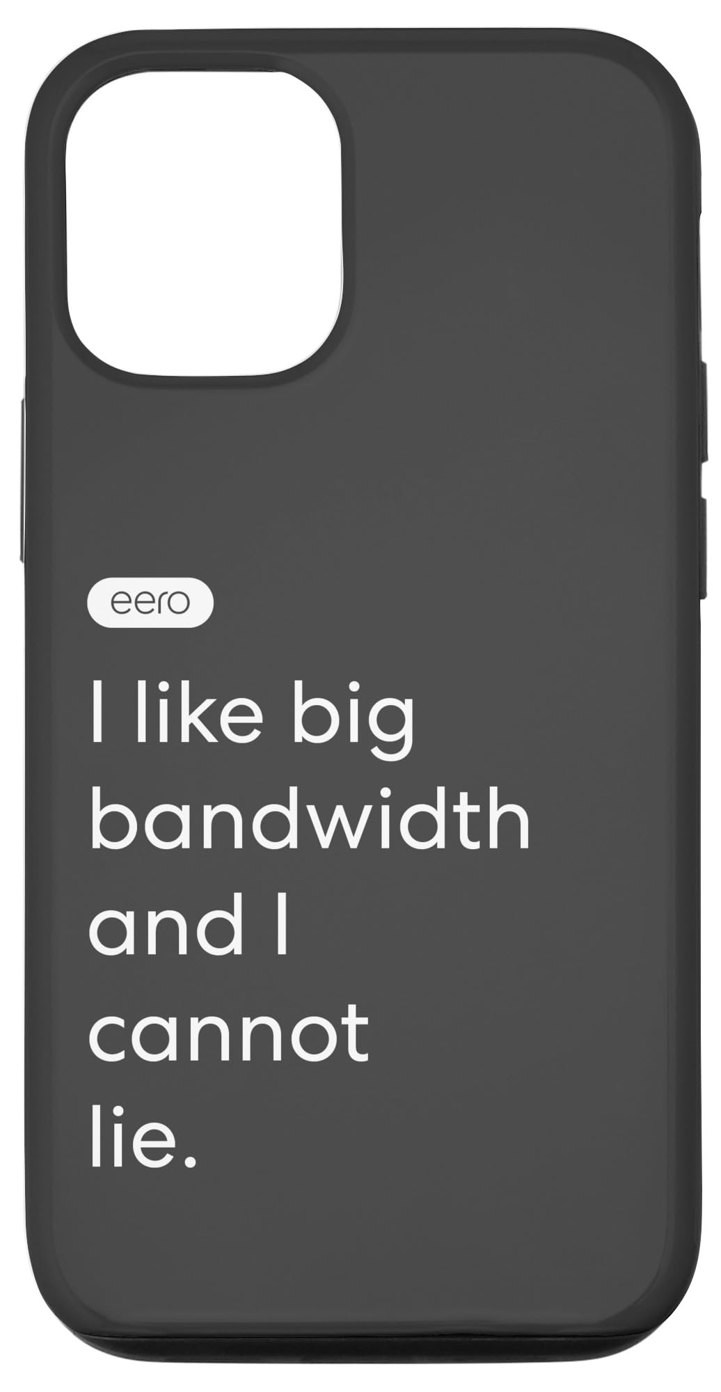 iPhone 15 eero Essentials "I like big bandwidth and I cannot lie." Case