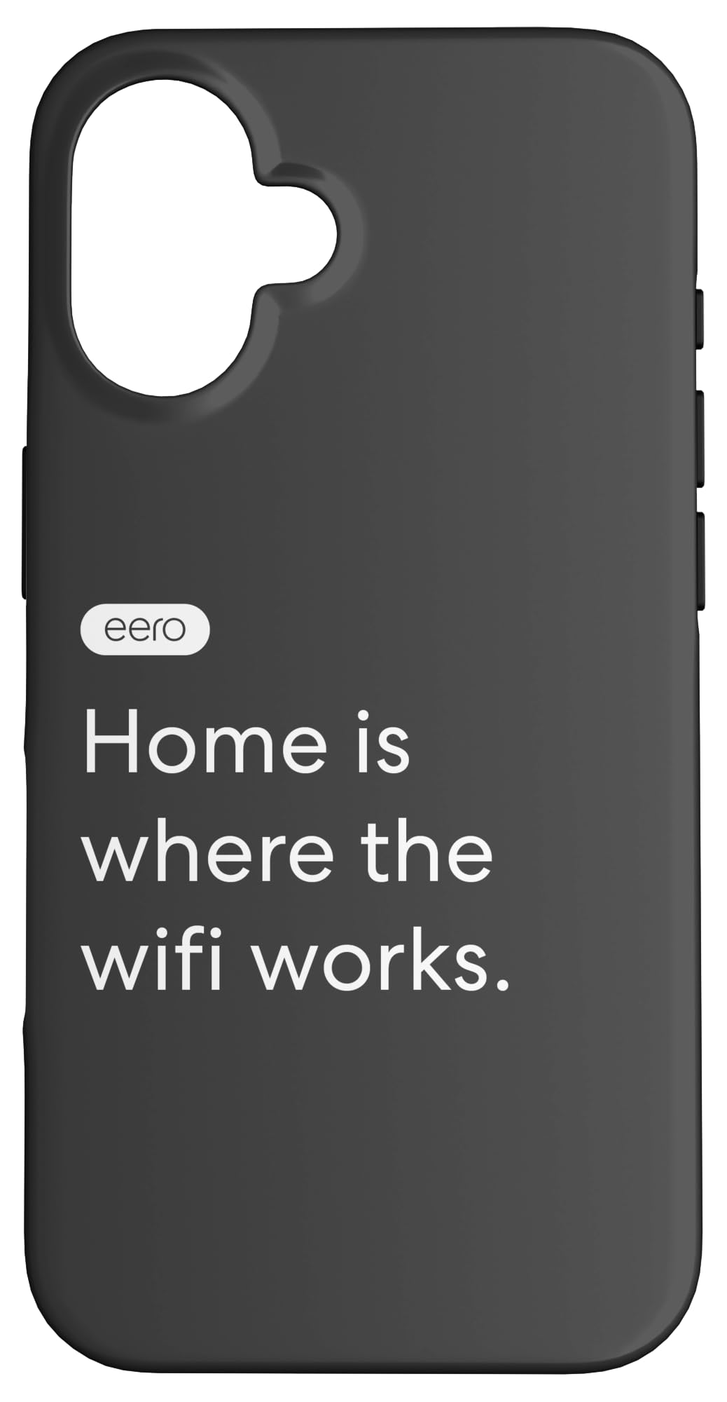 eero Essentials Home is Where The WiFi Works. Case for iPhone 16