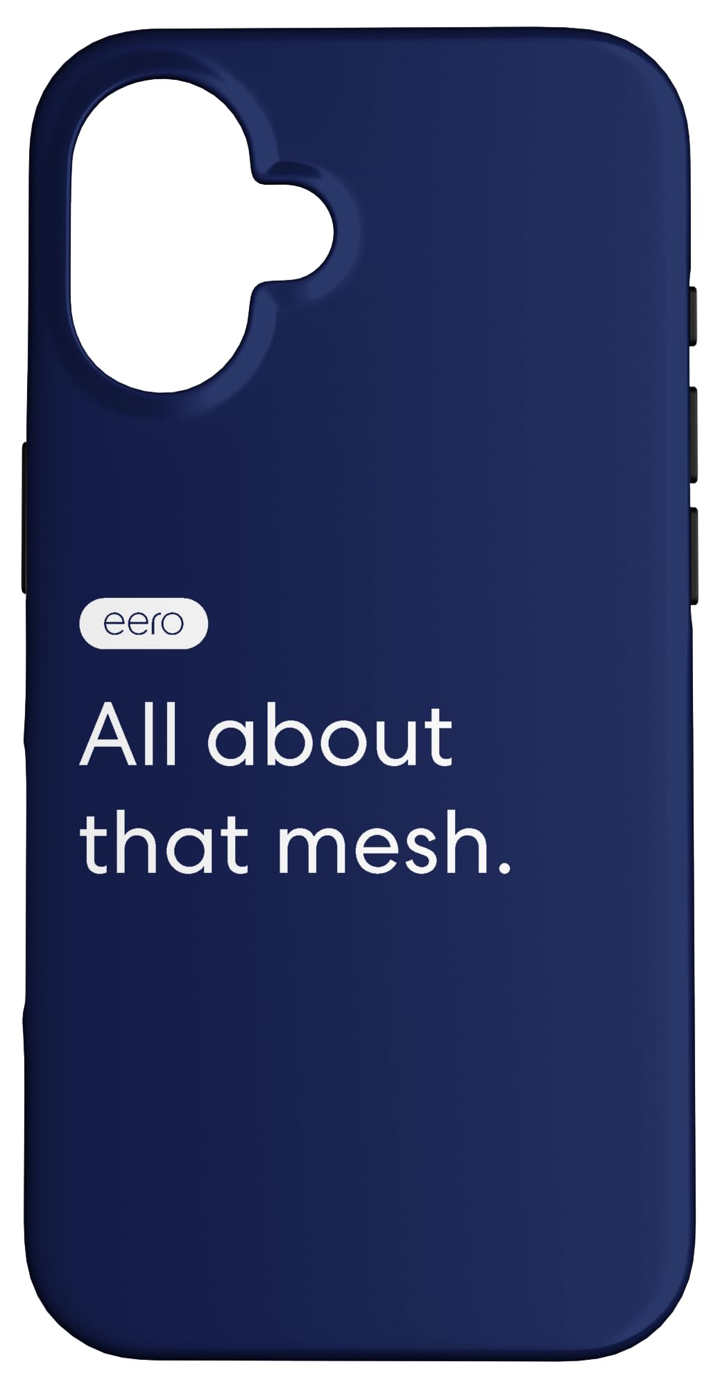 eero Essentials All About That mesh. Case for iPhone 16